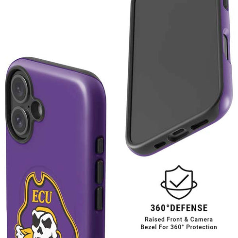 East Carolina University ECU Pirates iPhone 16 Plus Magsafe Impact Case